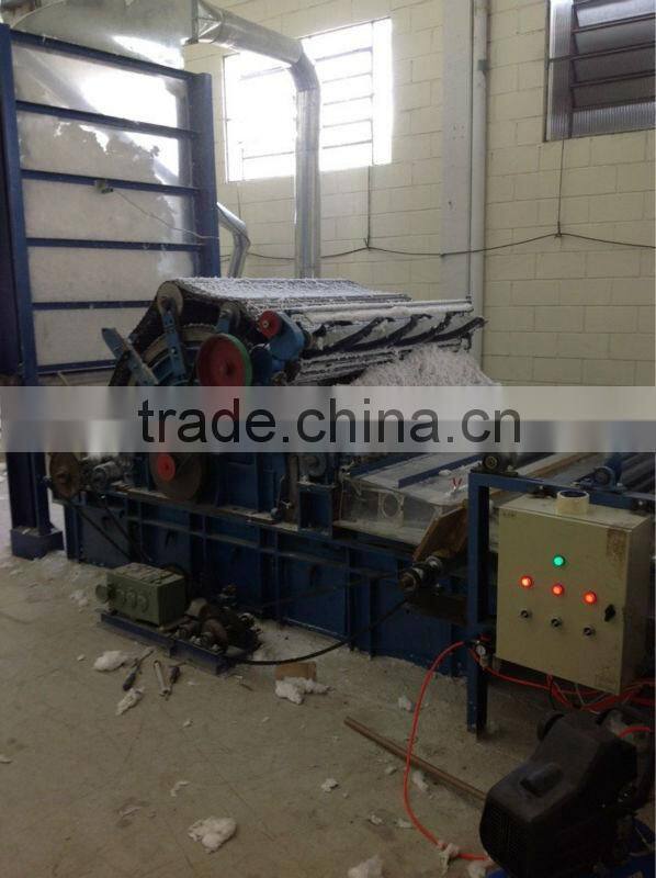 100% recycle cotton tearaway embroidery backing machine