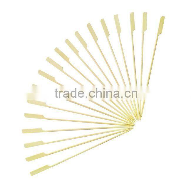 BBQ flat metal skewers
