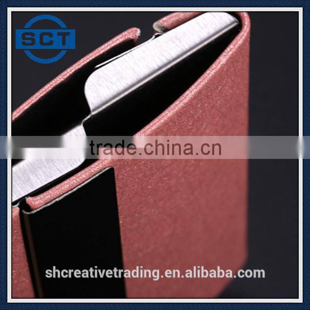Ladies Metal Business Card Cases with Free Logo Engraving