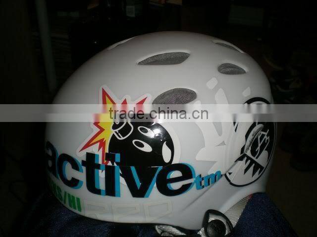 Custom printed stickers for helmets motorcycle