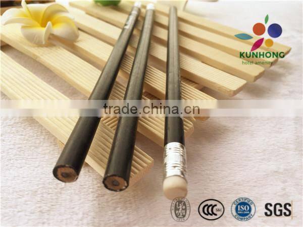 Customized printing Hotel guest room natural wood pencil
