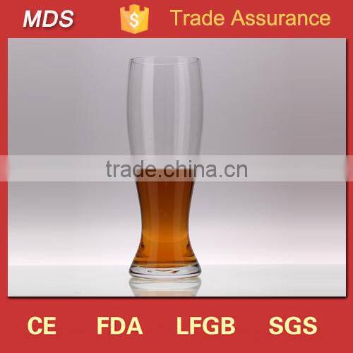 Drinking glass blowing crystal bohemian wine glass with blue stem