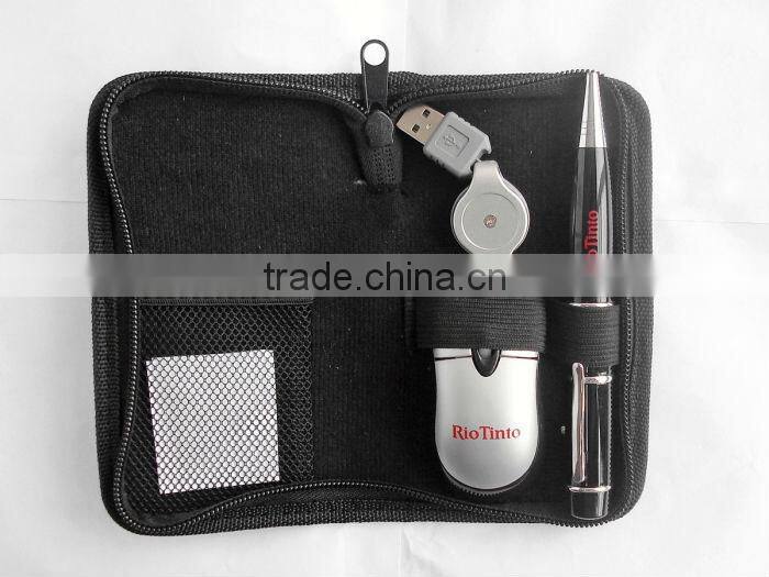 usb mini mouse and laser pen drive travel kit for promotion gift for laptop