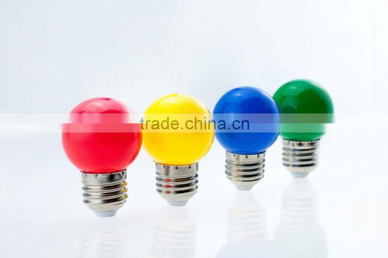 Factory wholesale holiday decoration E27 360 degree colorful smart 0.5W 1W led bulb light b22
