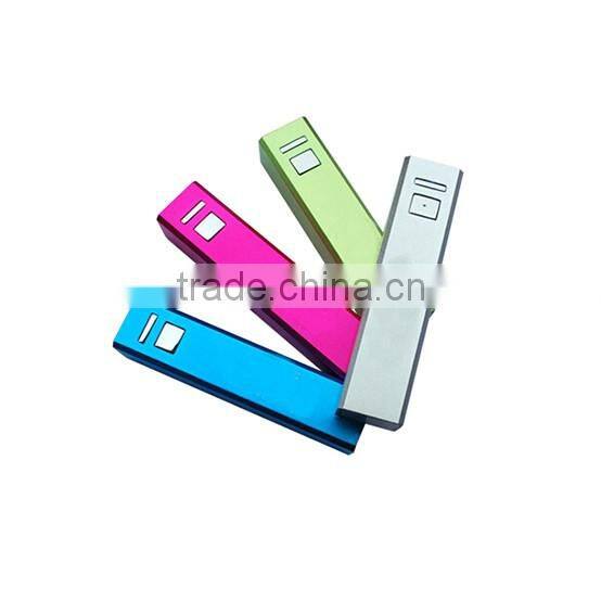 New Products 2016 Mobile Accessories Portable Power Bank Charger 2600mah