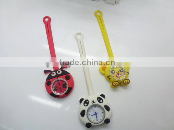 cute cartoon design silicone pocket nurse watch patent