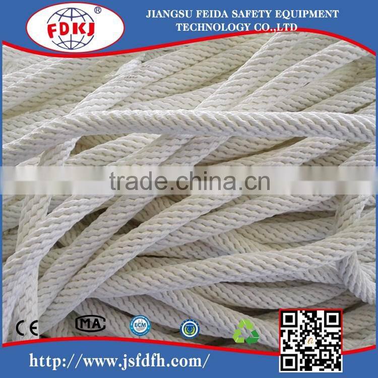 CE certificated 3 Strand / 3-ply mooring ship rope used ship rope