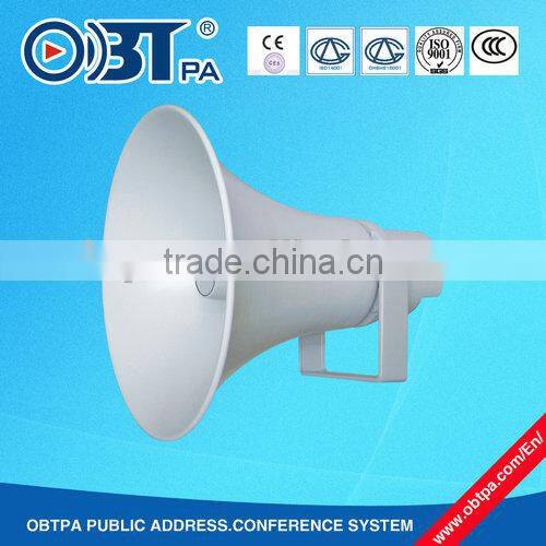 OBT- 314 100V 50W outdoor park,stadium,mountain,village loud voice horn speaker for broadcasting