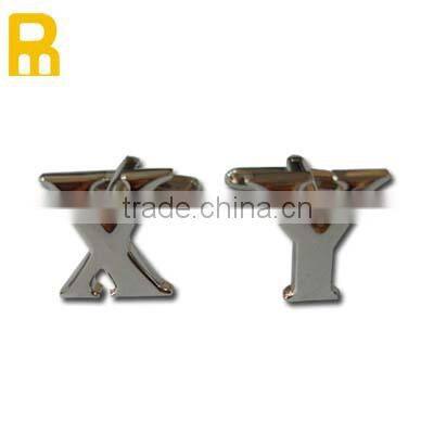 America University novelty animal cufflinks gold made in China