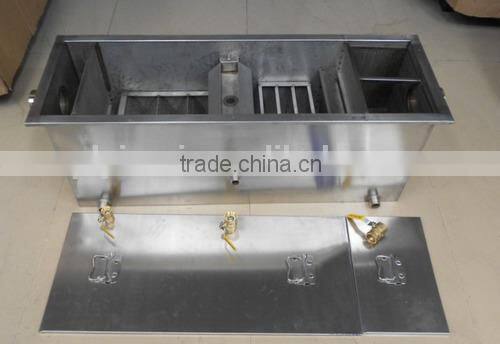 restaurant sewage water treatment plant ,oil-water skimmer