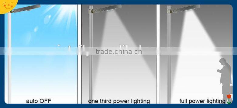 patent design bridgelux LED integrated solar street light 40W