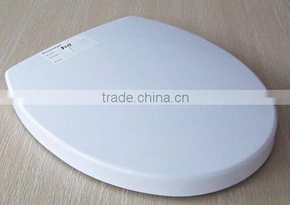 Toilet seat with soft close stainless steel hinge for portable wc for EU market