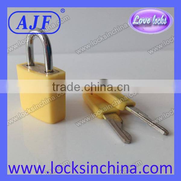 2015 AJF Popular Lovely Colorful Luggage Padlock