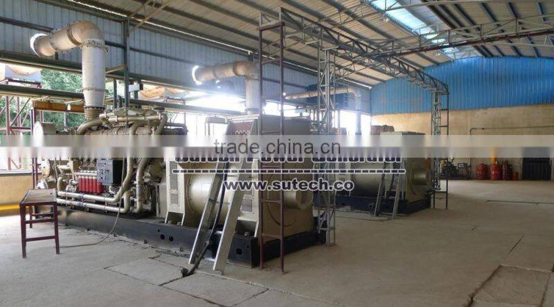 Low using cost 1.2MW 1200kw natural gas generator with Jichai engine