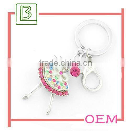 fashion rhinestone keychain