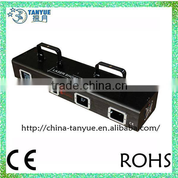DMX512 factory price four head laser light laser decoration