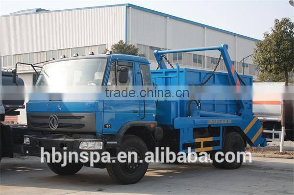 good price Dongfeng 8cbm swing arm garbage truck