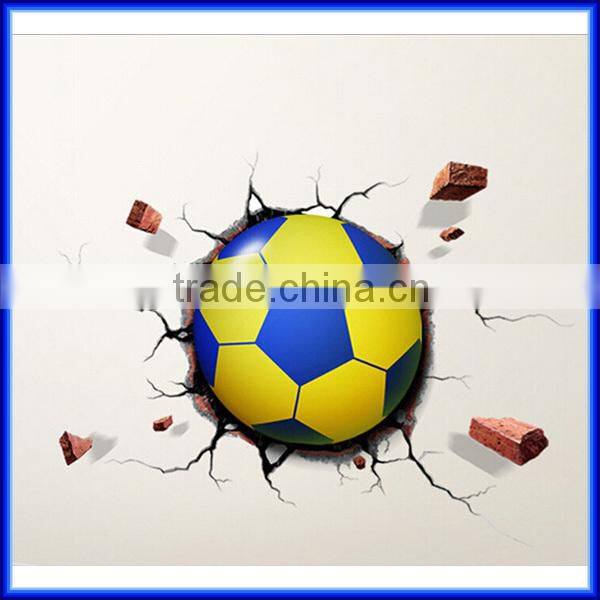 Hot Sell LED Optical sensor Light Wall Bedside World Cup Football Nightlight