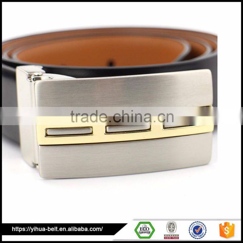 China manufacture custom formal high quality mans leather belt