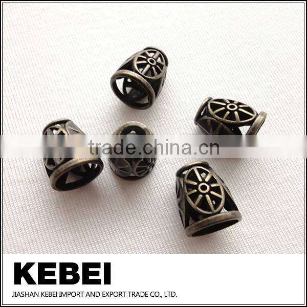 High quality metal cord fastener ,custom design pattern cord fastener