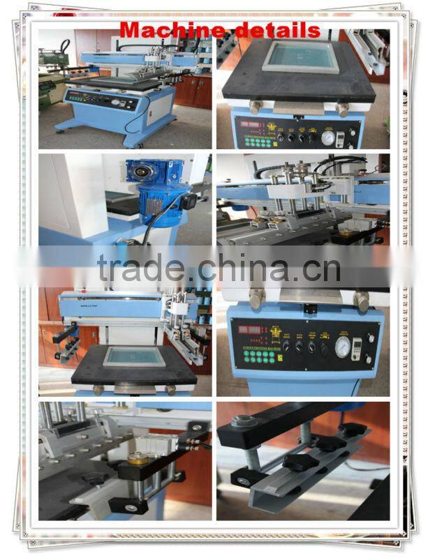 Plane With Vacuum silk print machine/silk screen mesh printing machine LC-400P