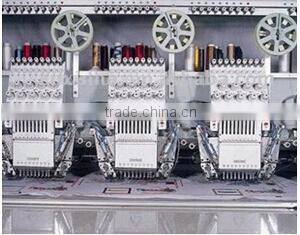 two heads 9 heads Embroidery Machine Computerized embroidering machine 4 heads needles optional