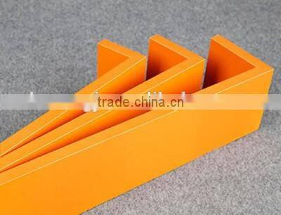 U shape MDF floating wall shelf,wooden wall shelf mdf cube shelf for livingroom