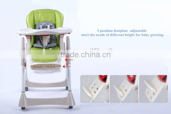 Easy to fold for travel portable baby child dinner high chair