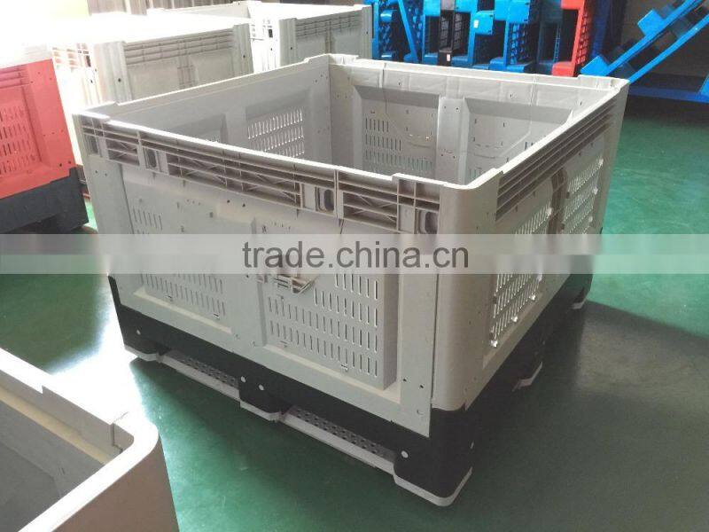 1160x1160 vented pallet bin