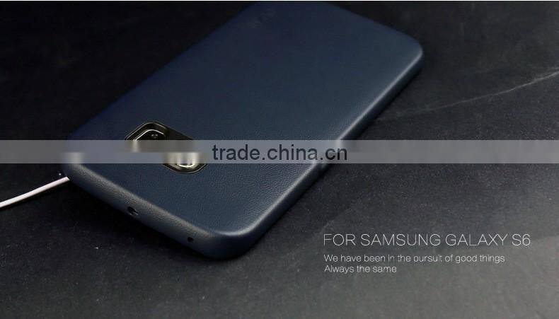 Luxury High Quality Pu Leather Case For samsung s6 edge