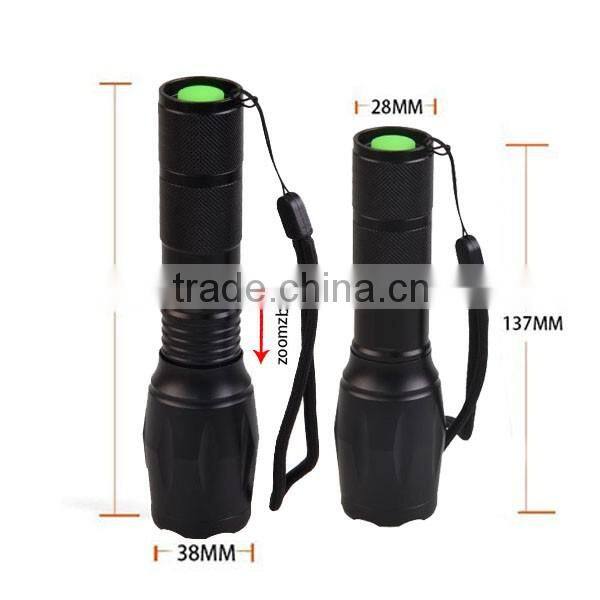 Rechargeable Battery Power Supply XM-L T6 LED G700 Police Flashlight Torch