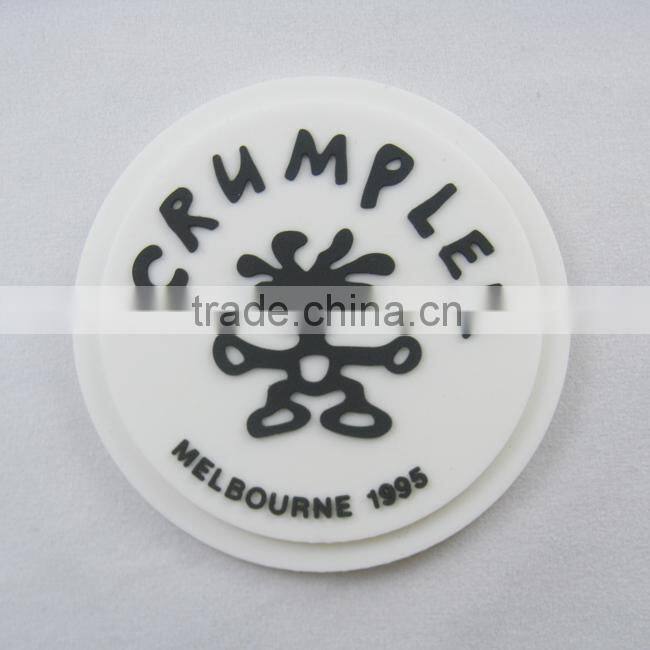 silicone rubber label logo