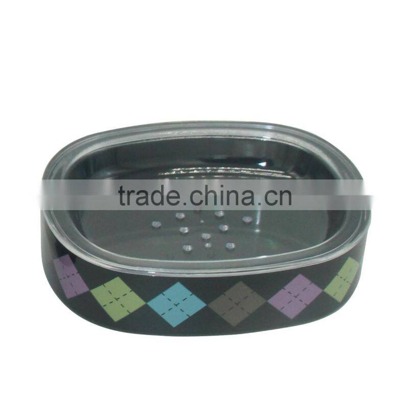 Fancy Plastic Soap Dish for Showers