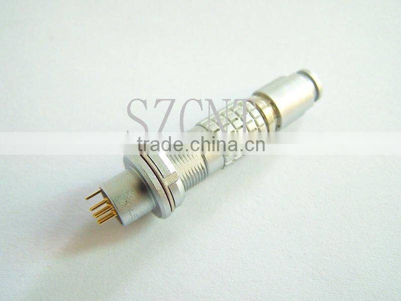 7 pole medical cable connector