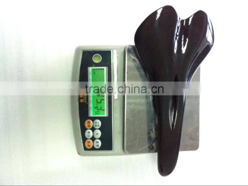 2014 hot-selling 3k super light carbon fiber bike saddle BS-01