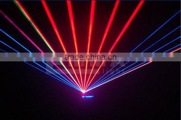 3w full colors Multifunctional Mini Projector Red & Green&blue Laser Stage Lighting Show System