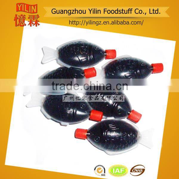 price competitive 8ml Chinese manufacturing non-GMO salted fish Soy Sauce for sushi food