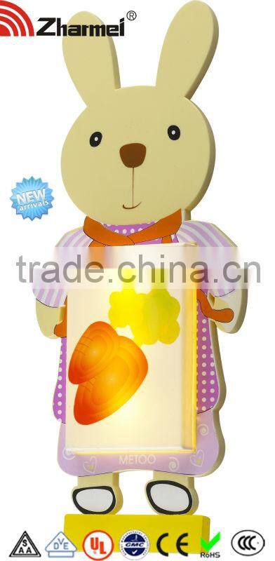 Fashion LED Rabbit Light For childrens bedroom