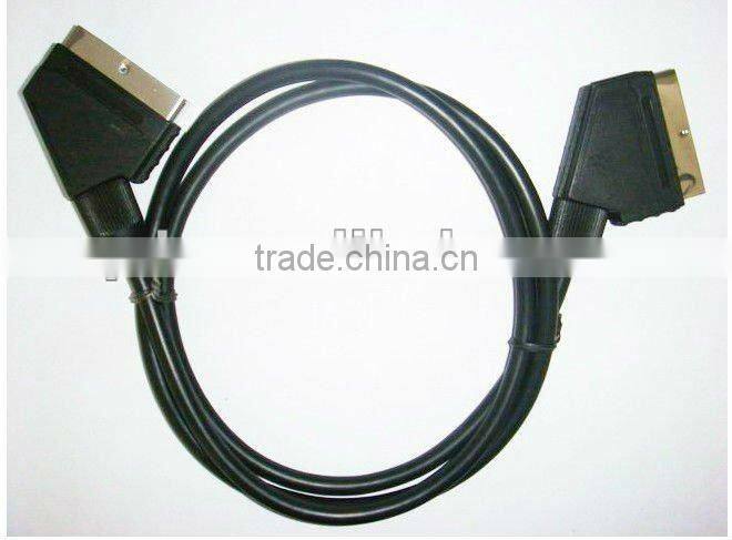 High Speed Long TV Audio Scart Cable for PSP