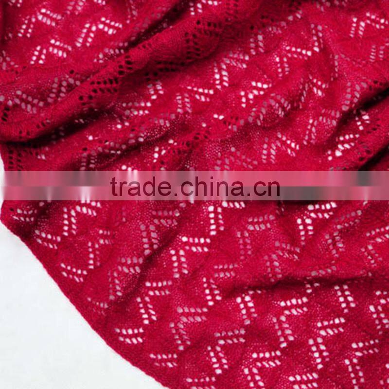 2014 fashion warm hollow hand crochet scarf
