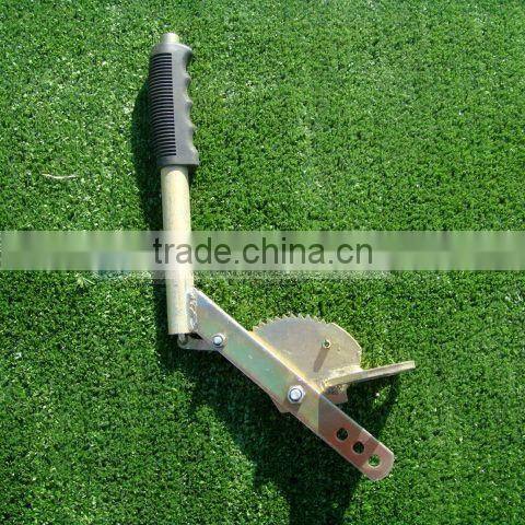utility handle brake system of camper trailer