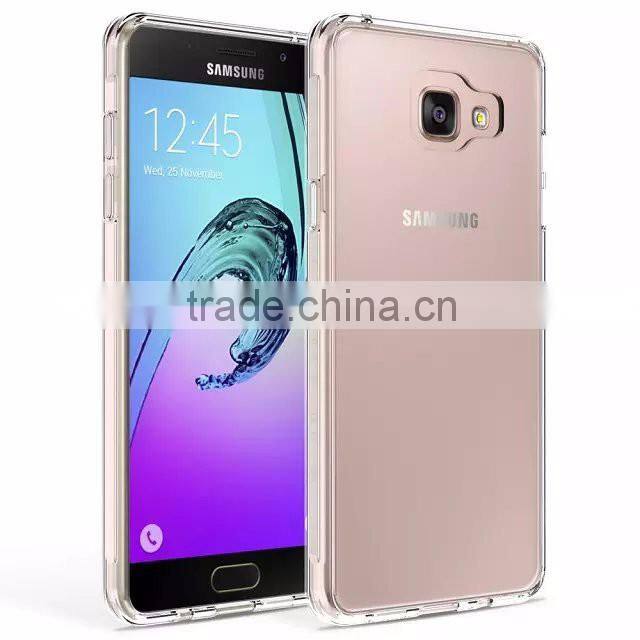 Samco Heavy Duty TPU Bumper Transparent for Samsung Galaxy A7 2016 Case Cover