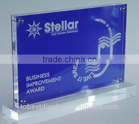 wholesale Best sale modern design acrylic table stand menu holder