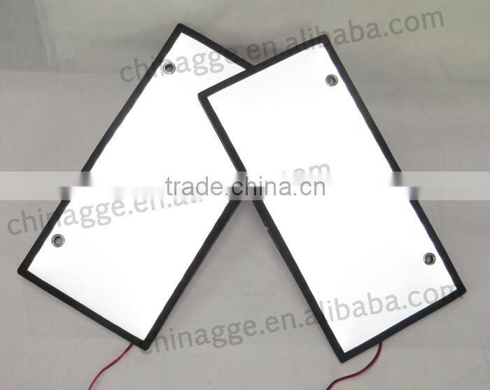 Energy saving acrylic car number plate for Japan