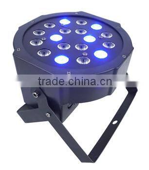 2015 Good Design Pro 18pcs 1W LED Par Light With RGBW 4in1 for DJ Disco Stage Lighting