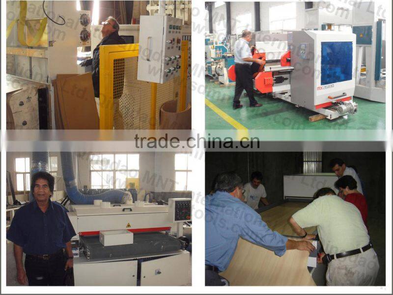 Wood primer sanding machine , wide belt sander