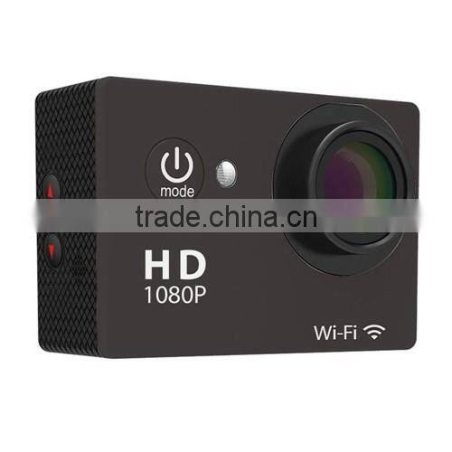 2.0 Inches WiFi Action Camera Remote Control 1080P 30M Waterproof Sport Camera