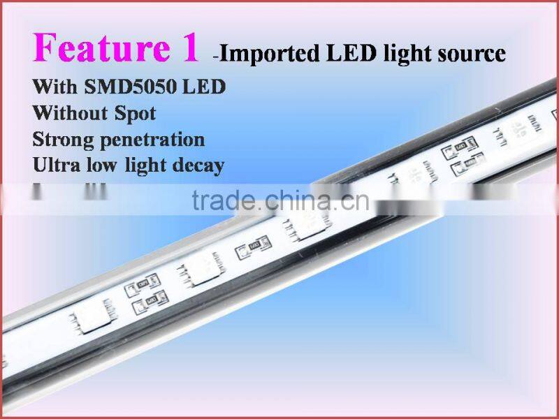 Aquarium led lighting freshwater fish tank led lamp glass tube underwater water light