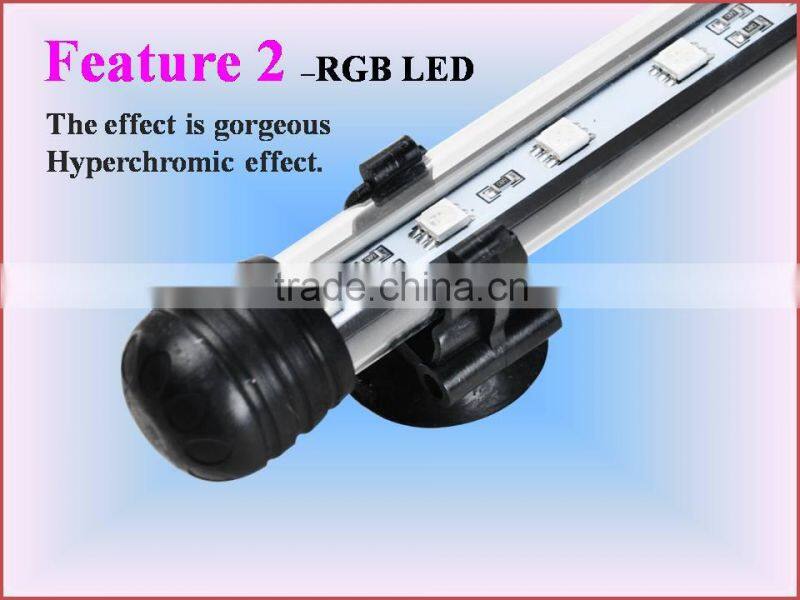 Aquarium led lighting freshwater fish tank led lamp glass tube underwater water light