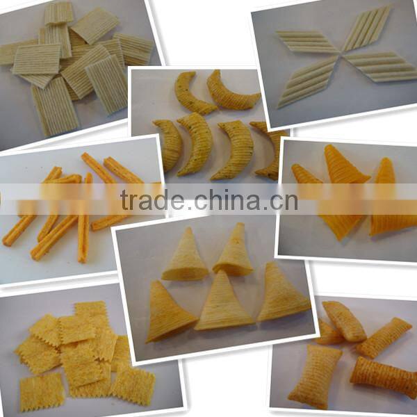 Extruded Crispy Fried Flour Chips Process Line